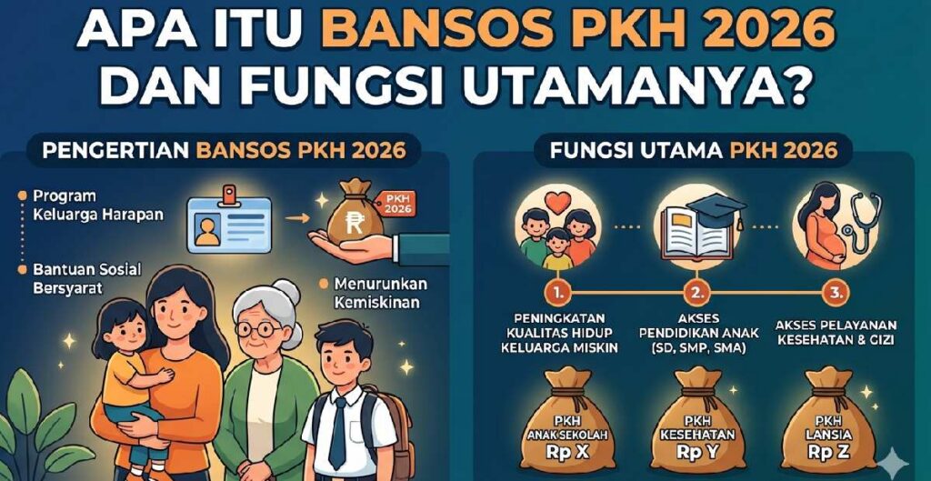 Apa Itu Bansos PKH 2026 dan Fungsi Utamanya?