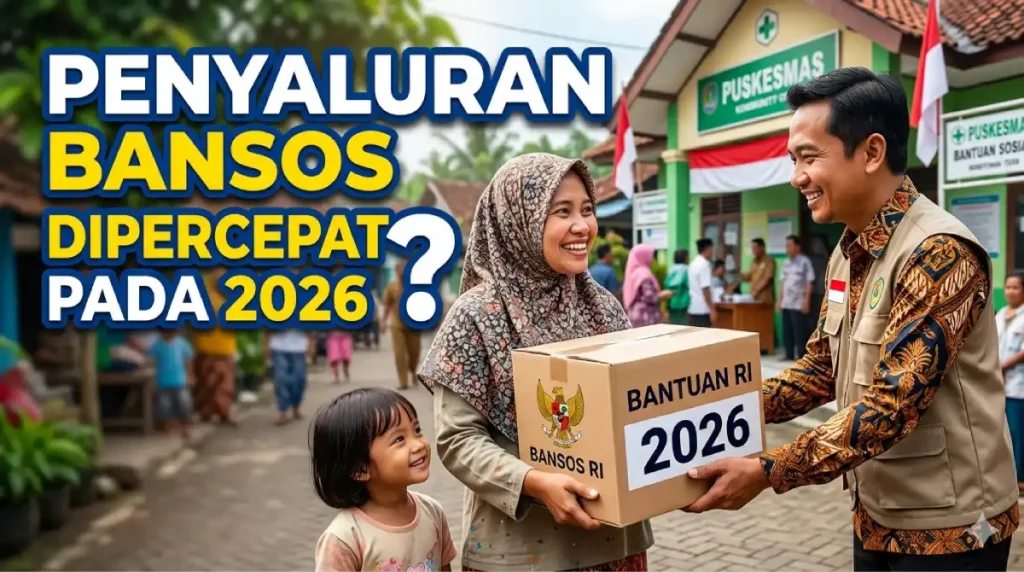 Apa Alasan Penyaluran Bansos Dipercepat Pada 2026?