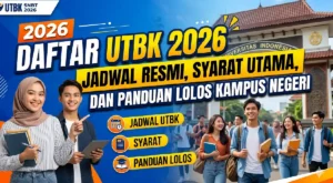 Panduan jitu cara daftar UTBK 2026 resmi beserta rincian jadwal, syarat kelulusan, dan biaya ujian. Cek strategi lolos seleksi perguruan tinggi negeri di sini.